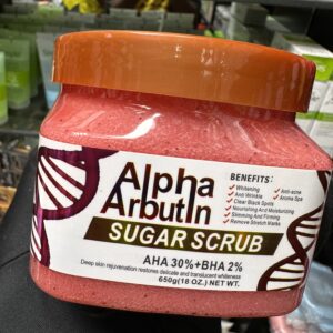 Alpha Abrutin Sugar Scrub